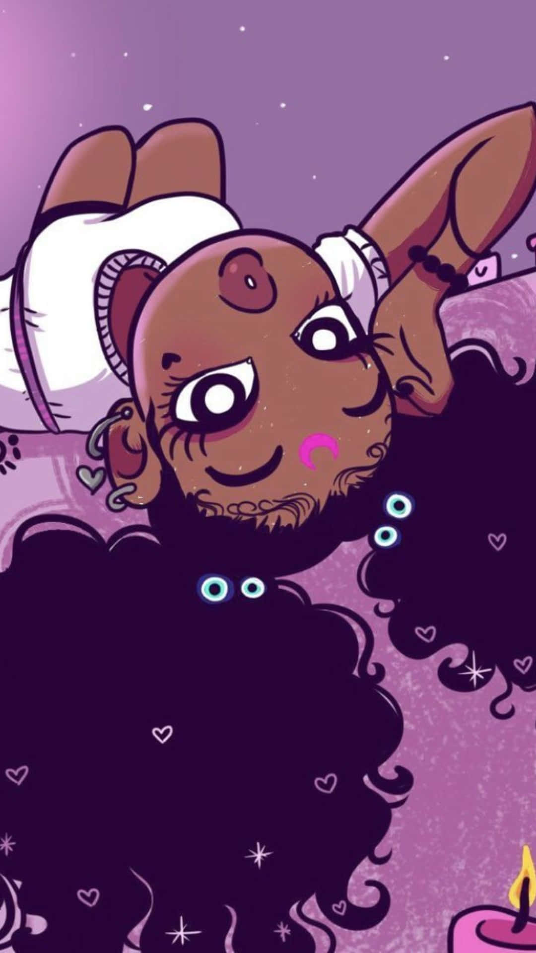 Celebrating Diversity - Famous Black Cartoon Characters Wallpaper