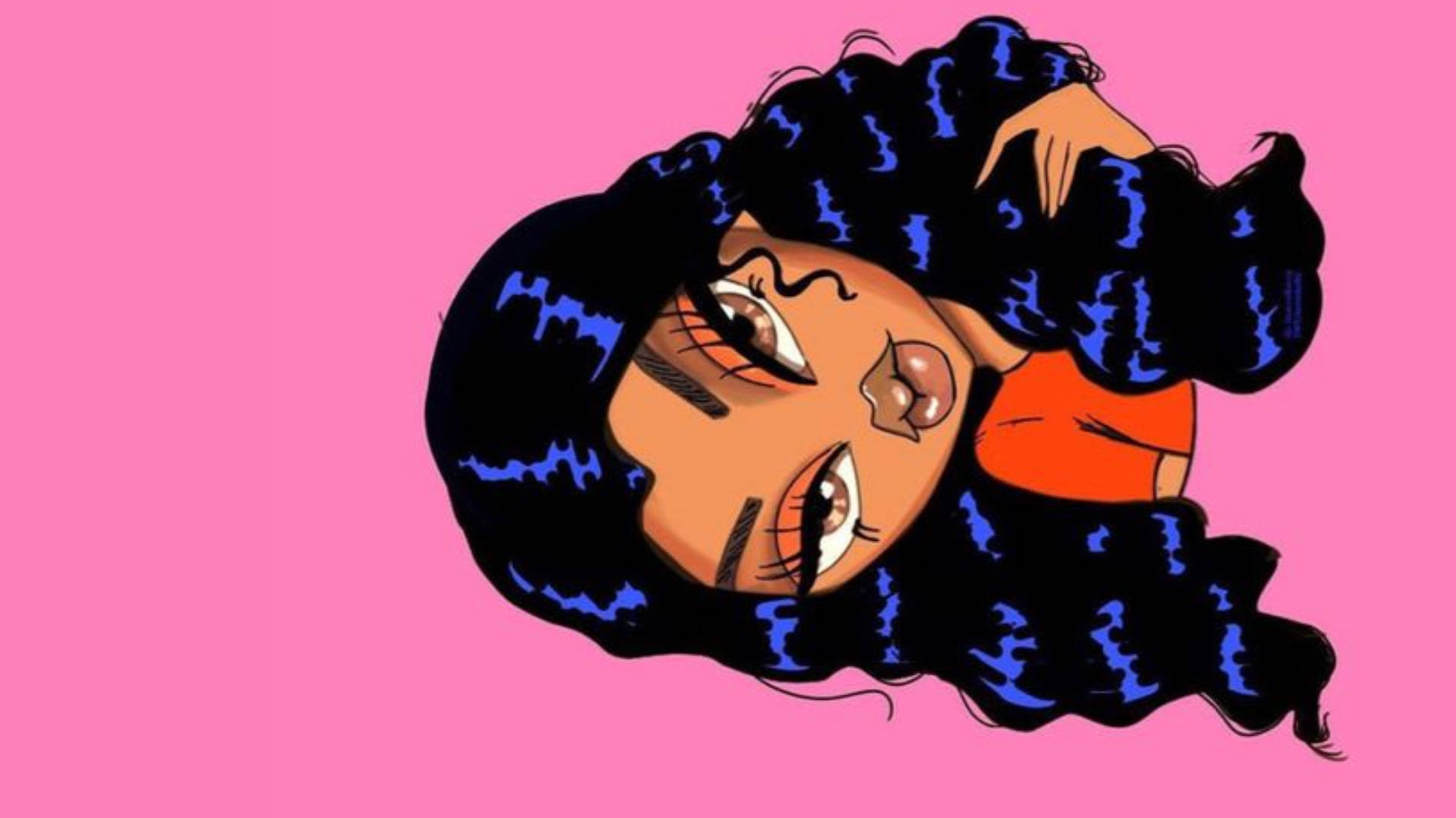 Top 999 Black Cartoon Girl Wallpaper Full Hd 4k Free To Use