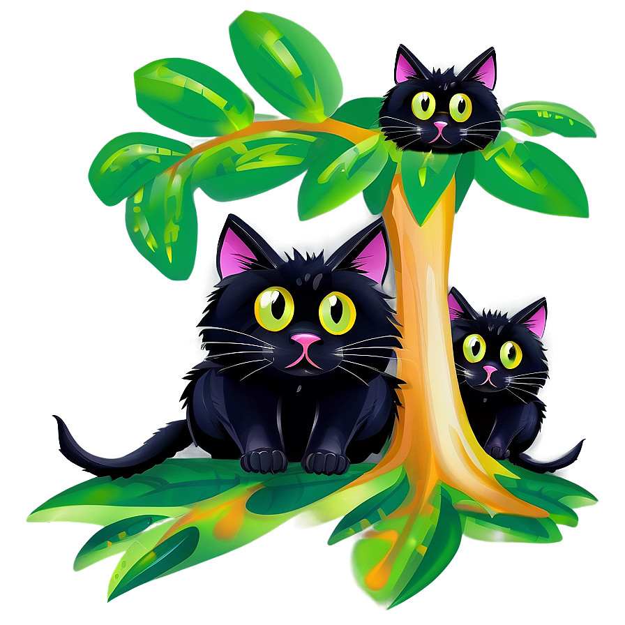 Download Black Cat Clipart Png 05232024 | Wallpapers.com