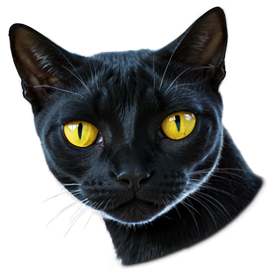 Black Cat Profile Png 74 PNG