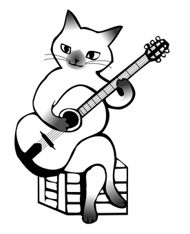 Black Cat Silhouette Dark Background PNG