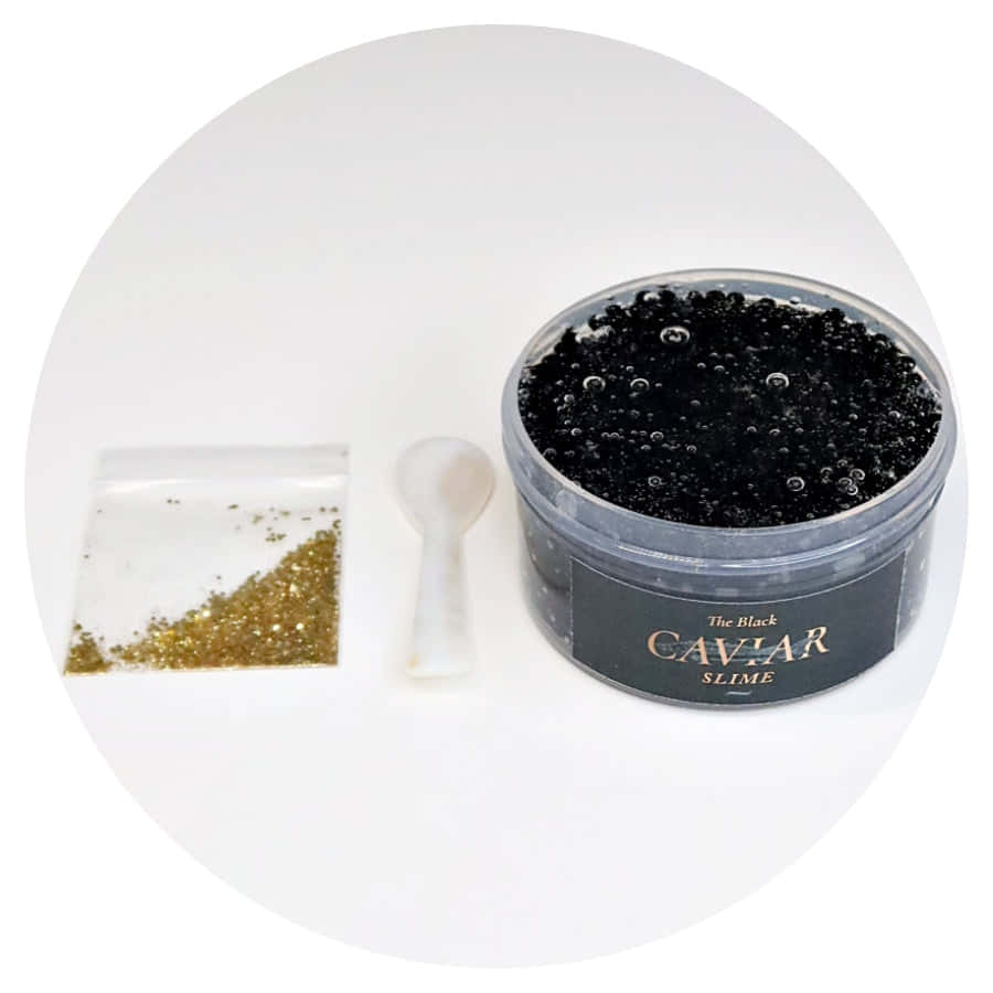 Luxurious Black Caviar Wallpaper