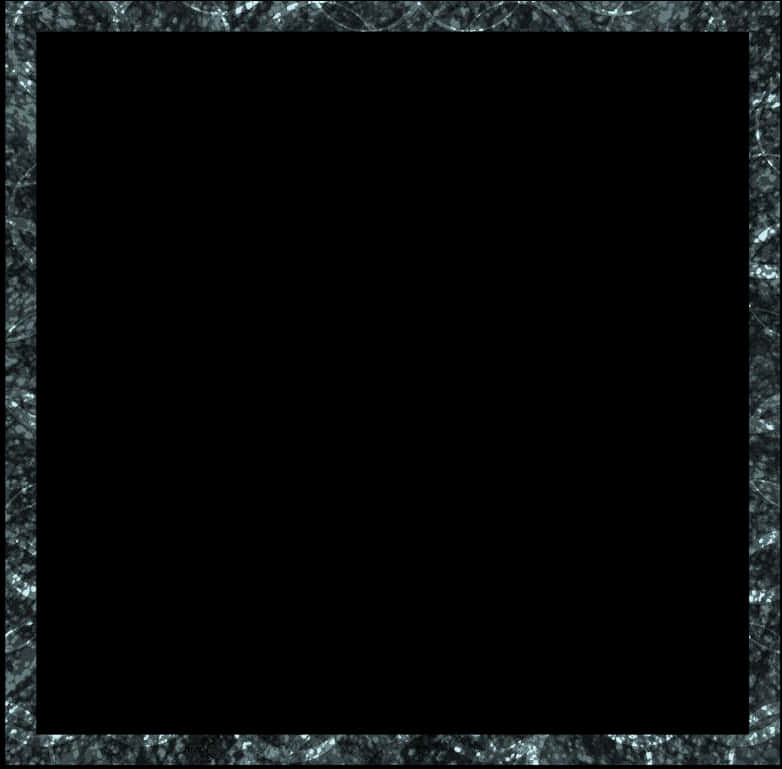 Black Centerwith Textured White Border PNG