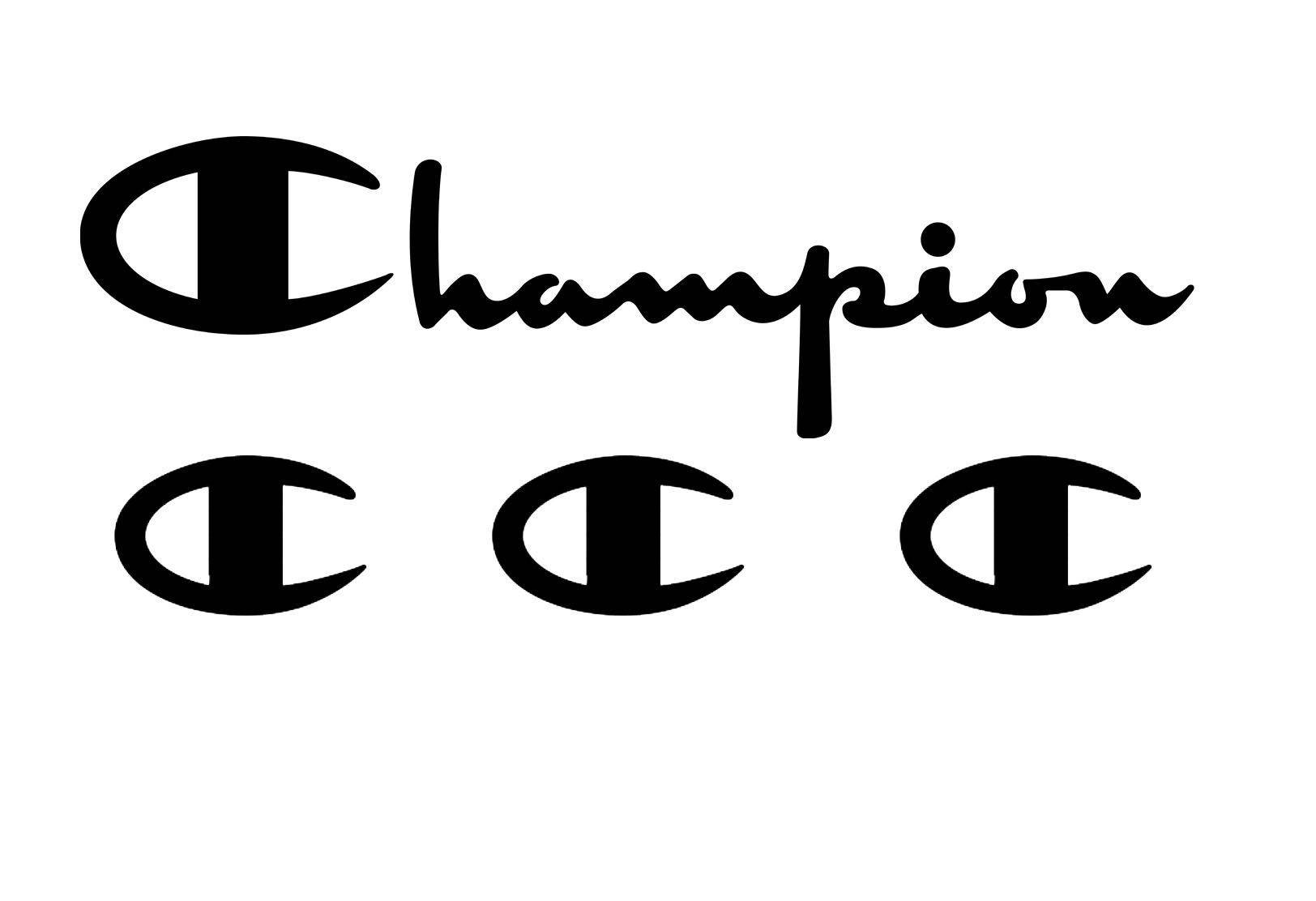 Black Champion Logos Wallpaper