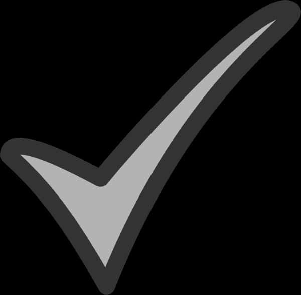 Black Checkmark Graphic PNG