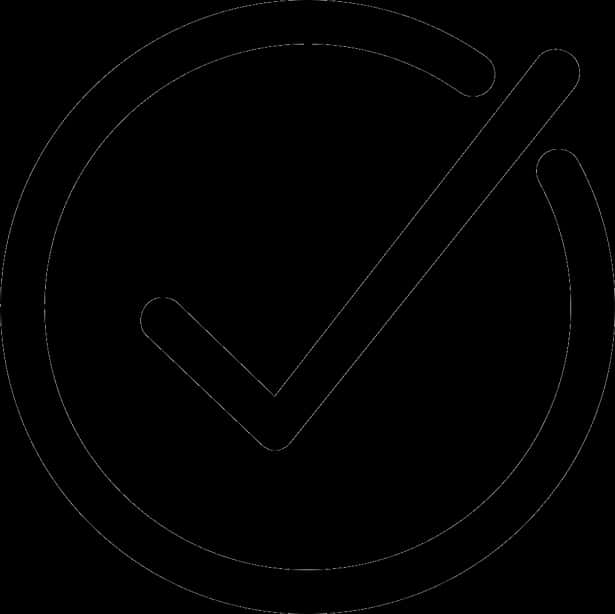 Black Checkmark Icon PNG