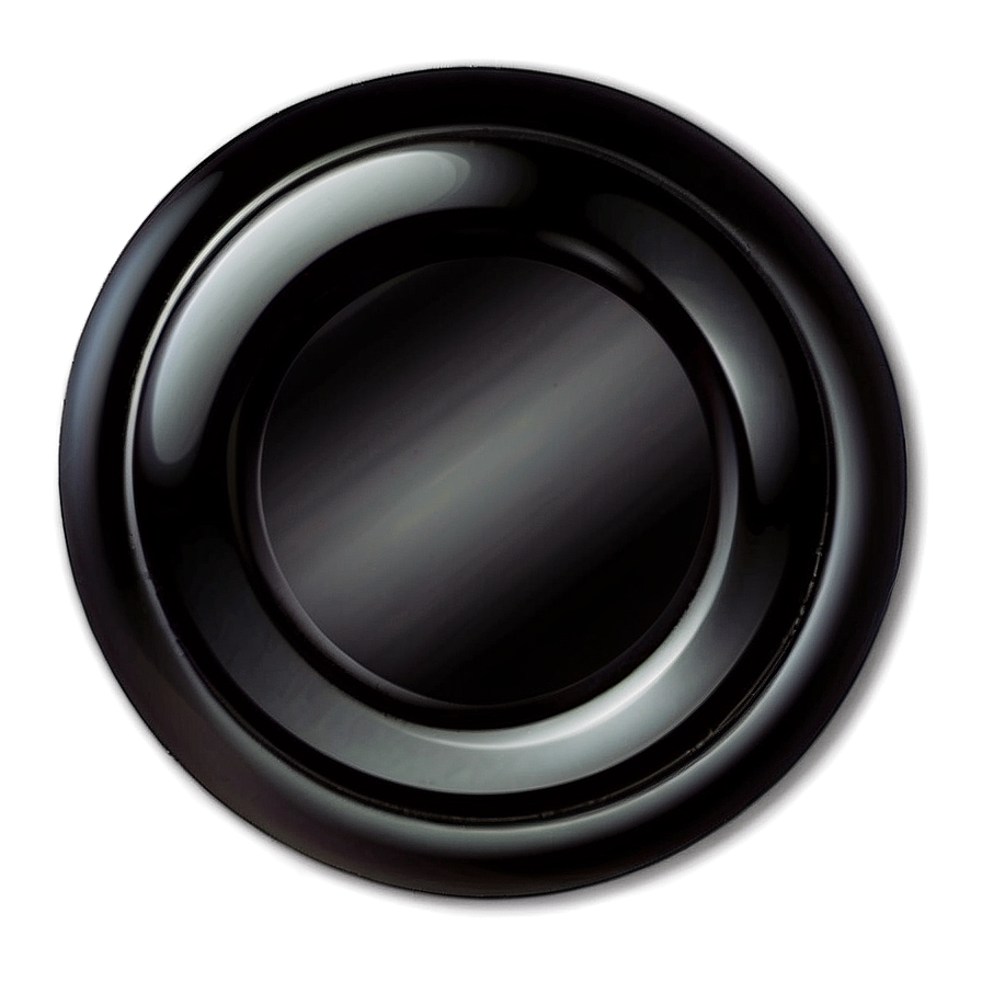 Black Circle Button Png 22 PNG