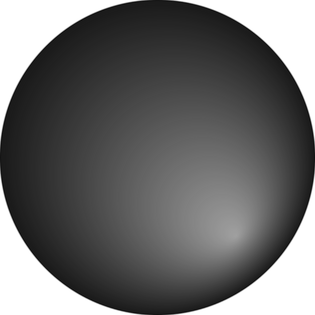 Black Circle Gradient Texture PNG