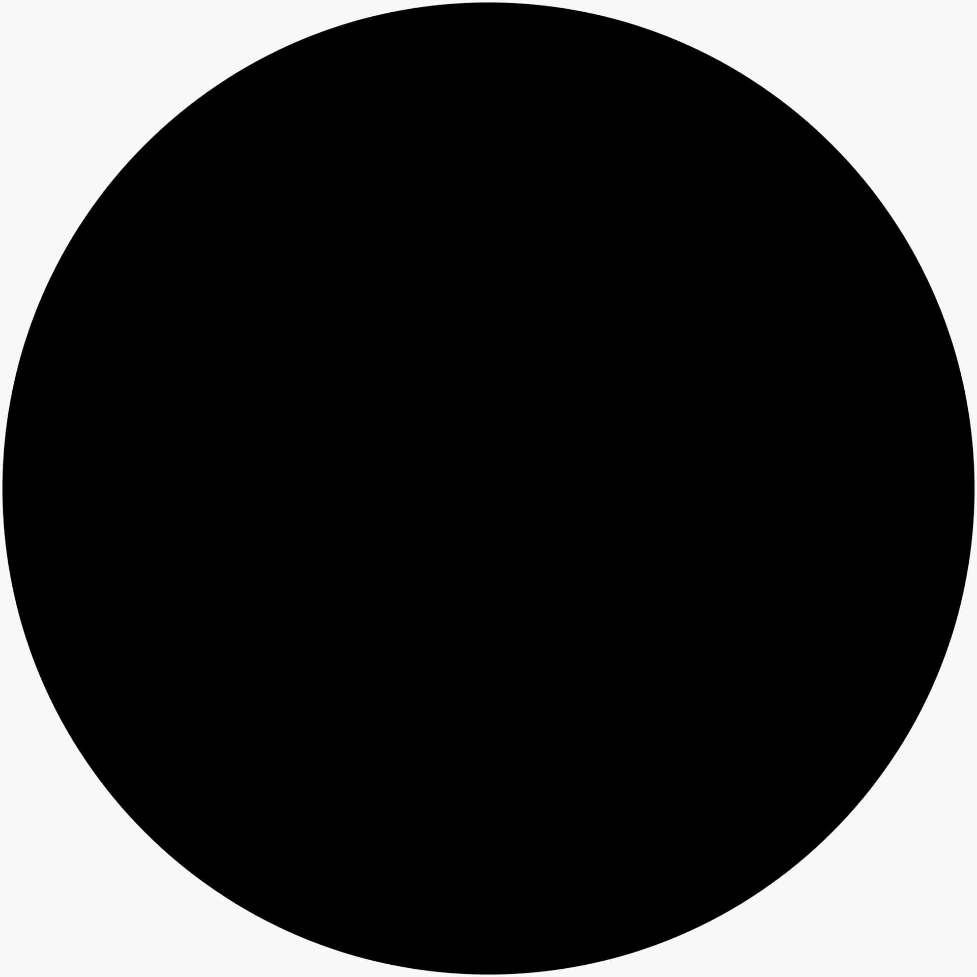 Black Circle Graphic PNG
