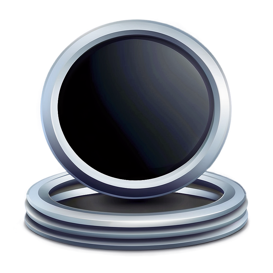 Black Circle Icon Png 05252024 PNG