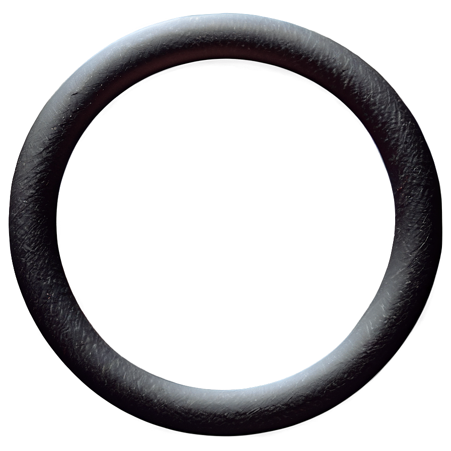 Black Circle Matte Finish Png 05252024 PNG