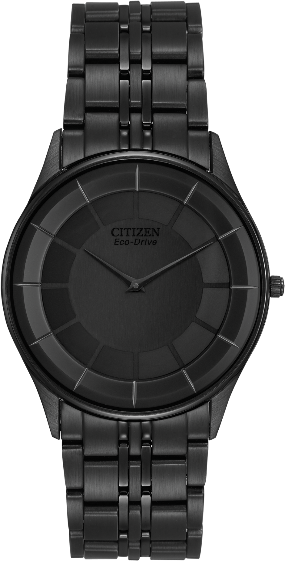 Black Citizen Eco Drive Wristwatch PNG
