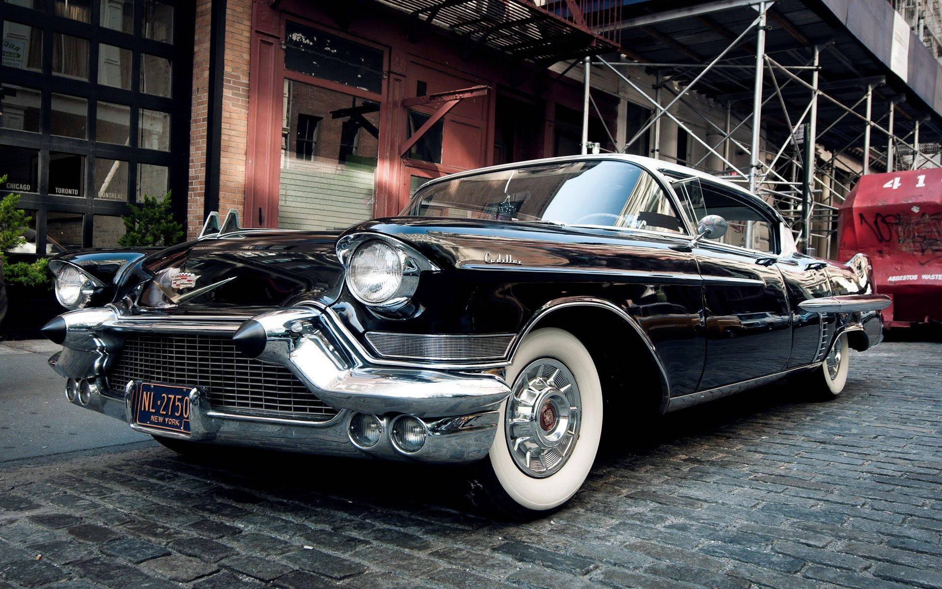 Black Classic Vintage Cadillac