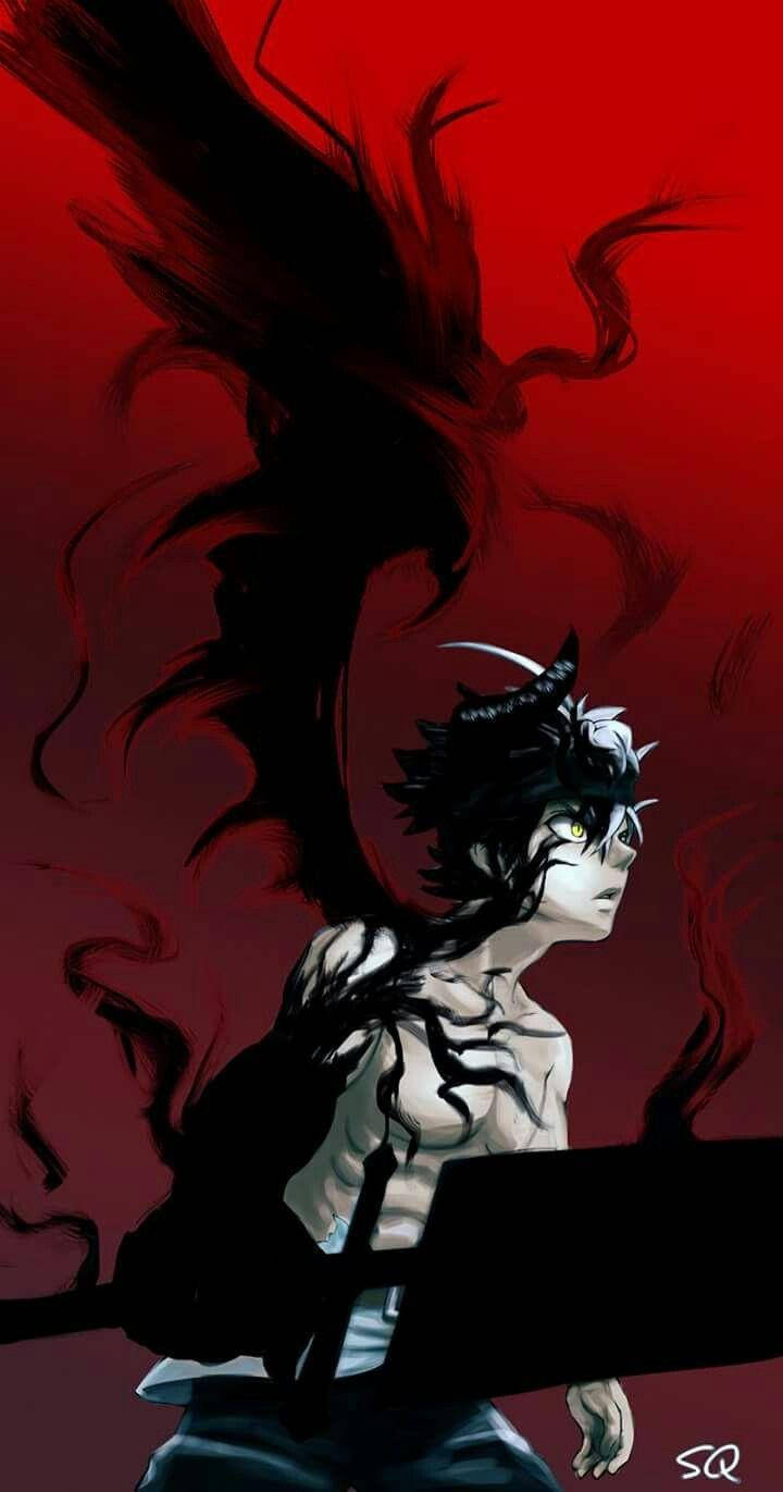 Japanese Anime Wallpaper Black Clover Asta X Evil Manga Poster