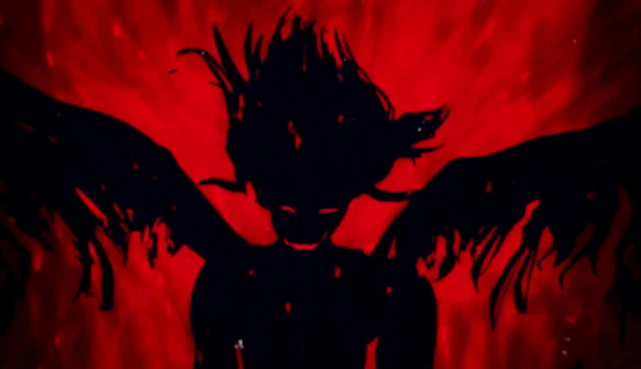 Utforskaden Mörka Sidan | Asta Demon Från Black Clover Wallpaper