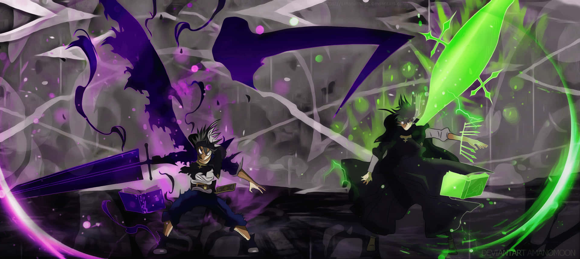 Prepare to be amazed! Asta harnesses the power of a rare demonic form. Wallpaper