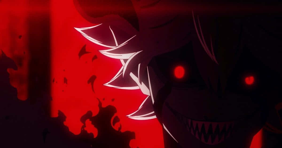 "Unleashing Darkness Within: Asta Demon Forms In Black Clover" Wallpaper