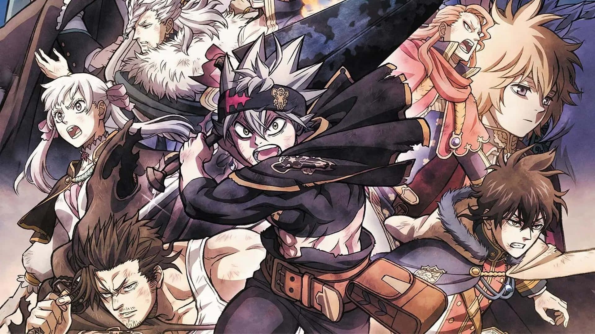 Black Clover Black Bull Team Dynamic Wallpaper