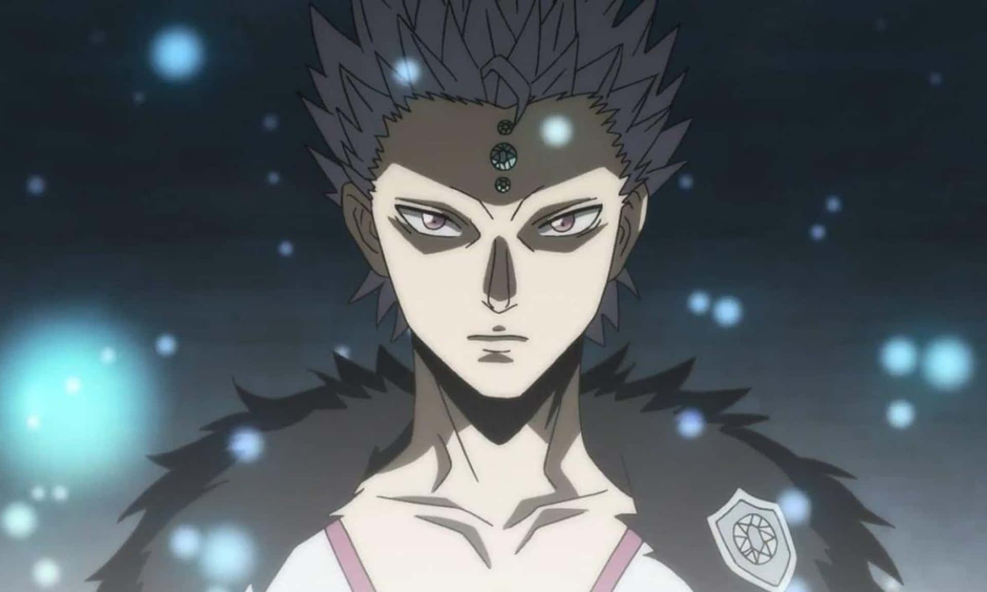 Black Clover Mars Karakter Portret Achtergrond