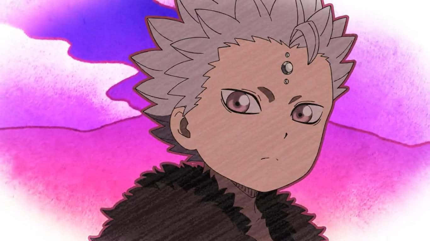 Black Clover Mars Karakterportret Achtergrond