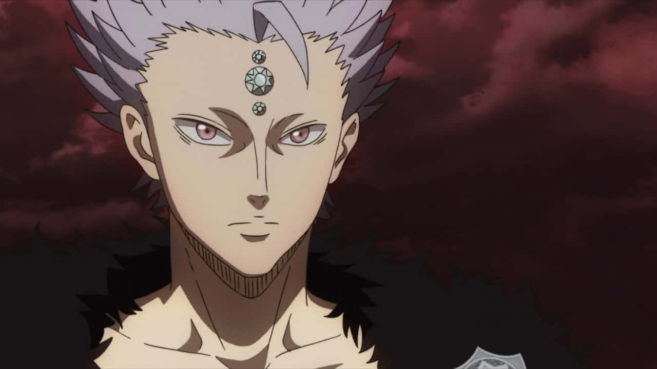 Black Clover Mars Karakterportret Achtergrond