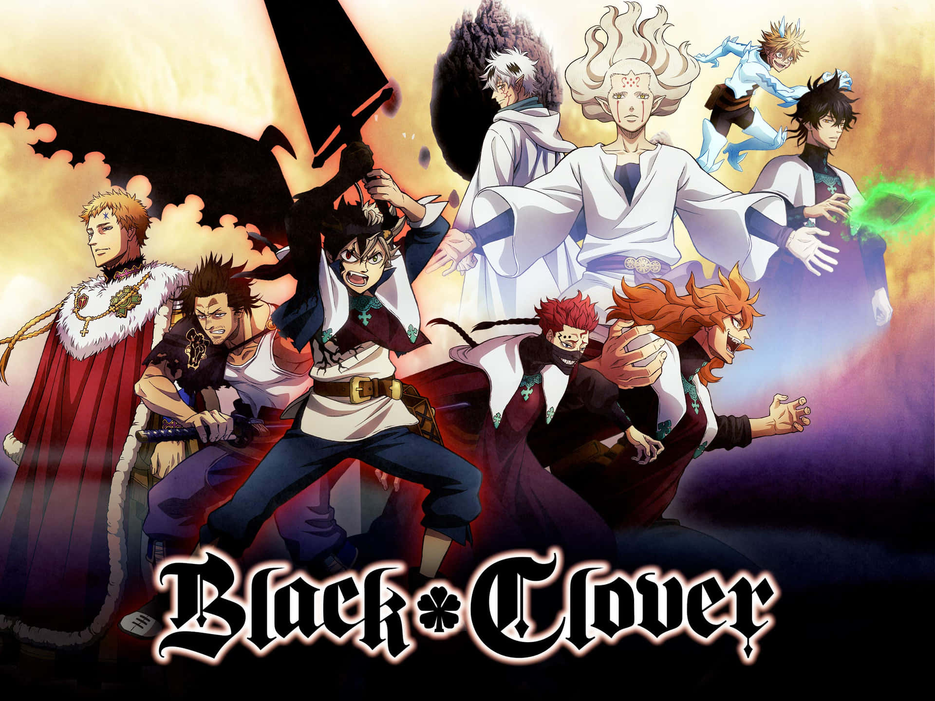 Join Asta and the Magic Knights of the Clover Kingdom on the Magical Adventure