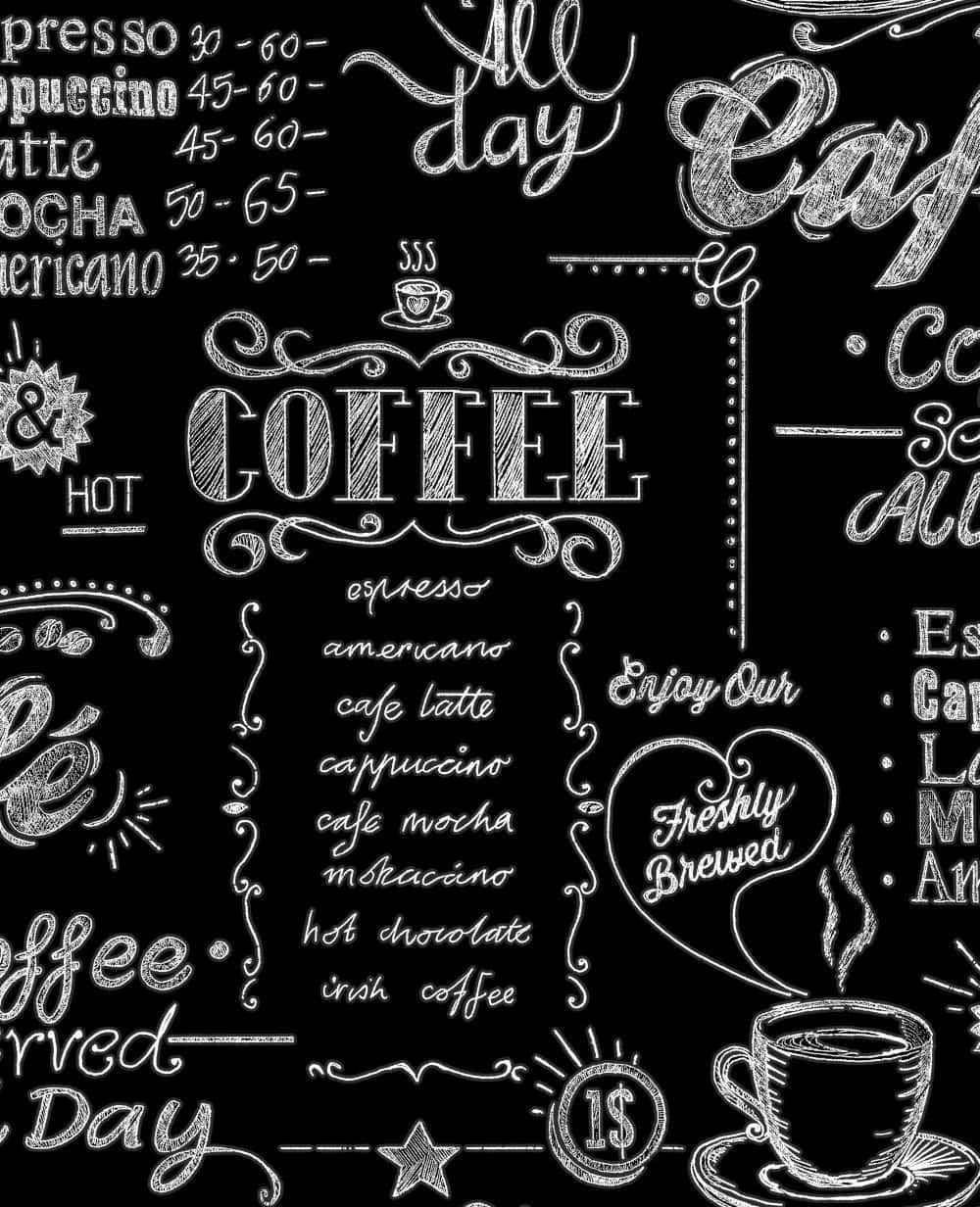 Start your day with a cup of fresh, black coffee Wallpaper