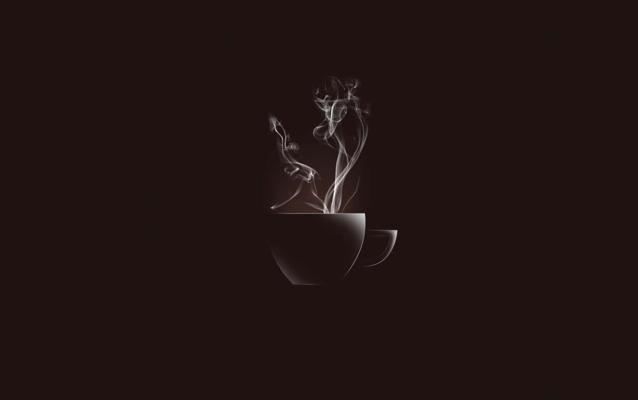“Get the day started with a black coffee” Wallpaper