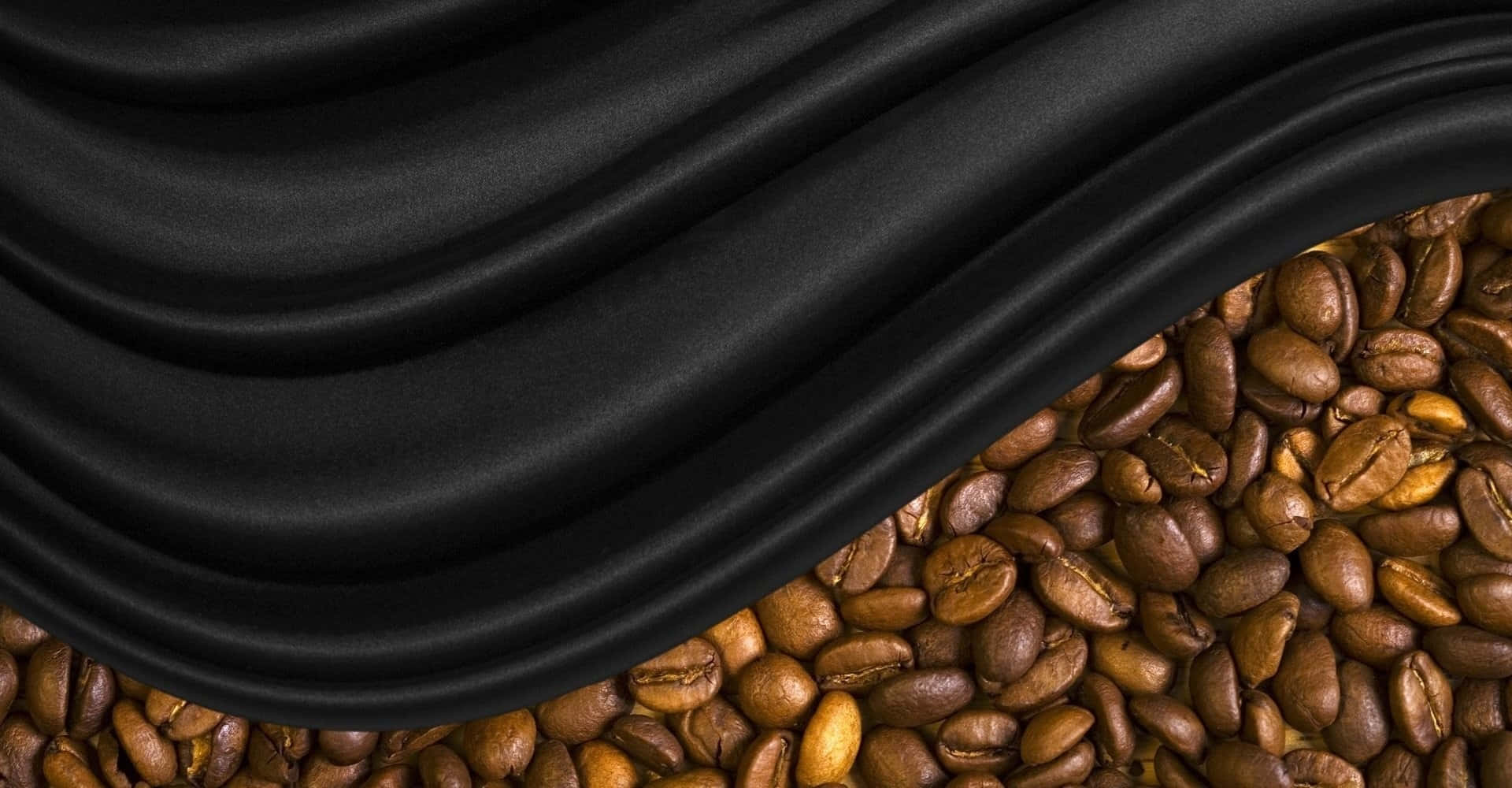 Start your day right with delicious black coffee Wallpaper