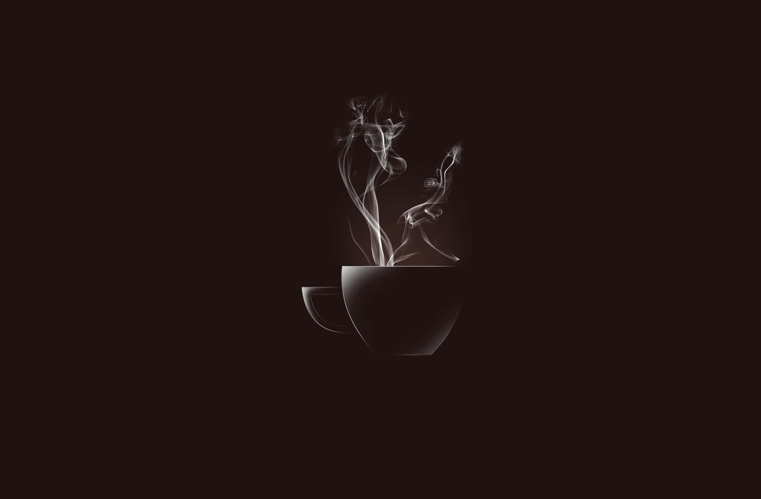 Image  Cup of Rich Black Coffee Wallpaper