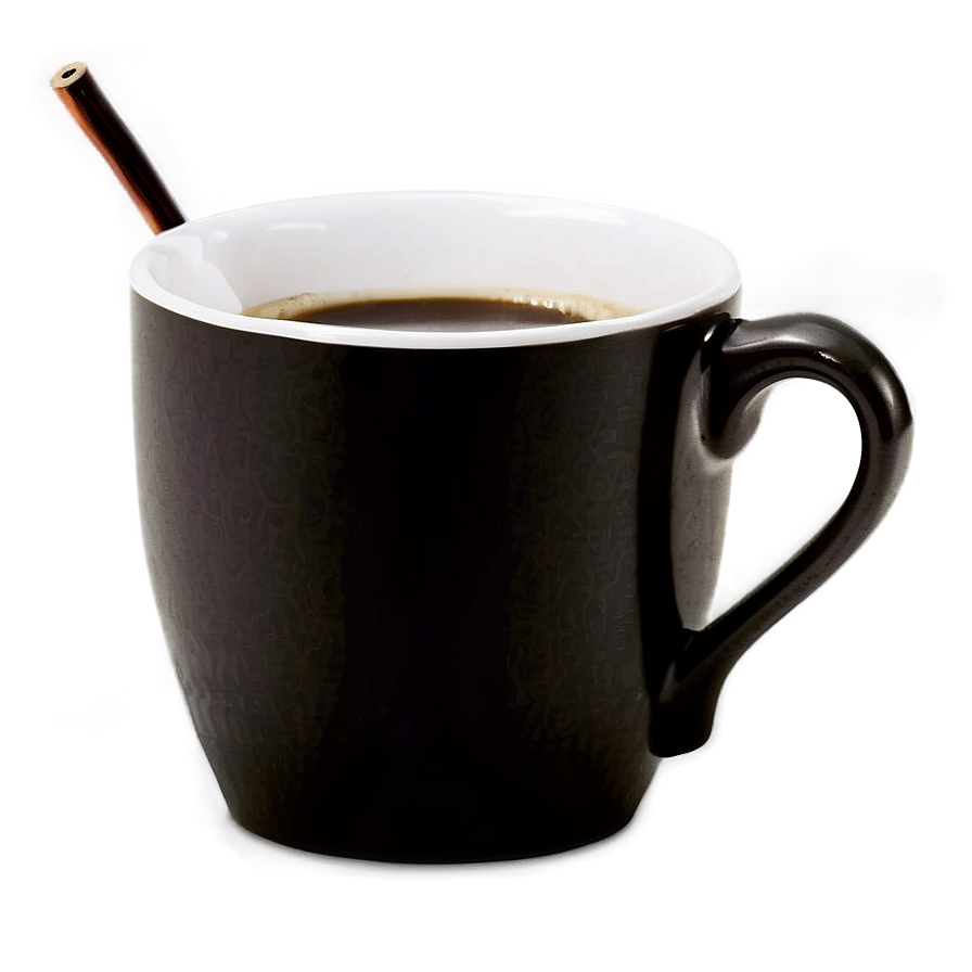 Black Coffee Cup Png 05042024 PNG