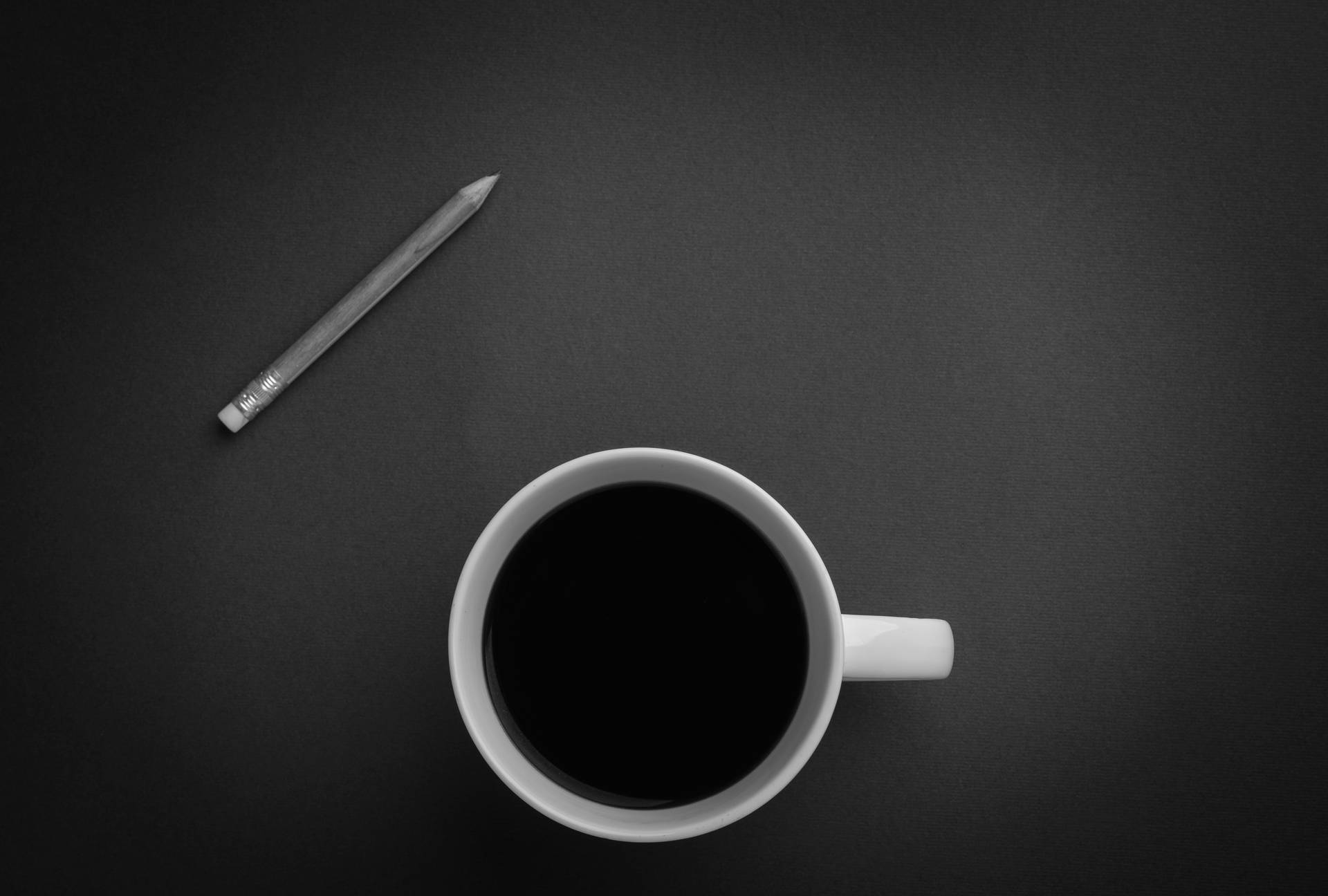 Black Coffee In Teacup