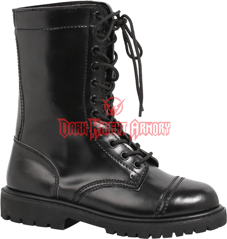 Download Black Combat Boot Product Image