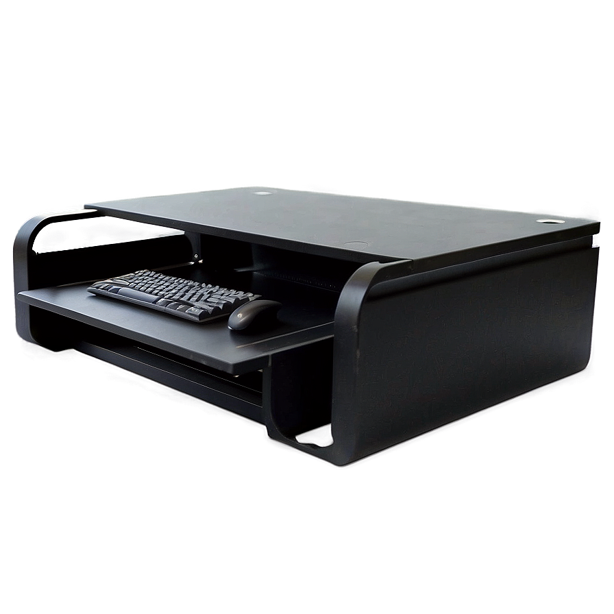 Black Computer Desk Png 47 PNG