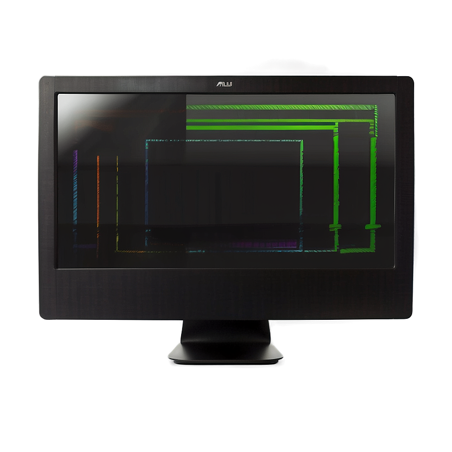 Black Computer Screen Png Dkj PNG