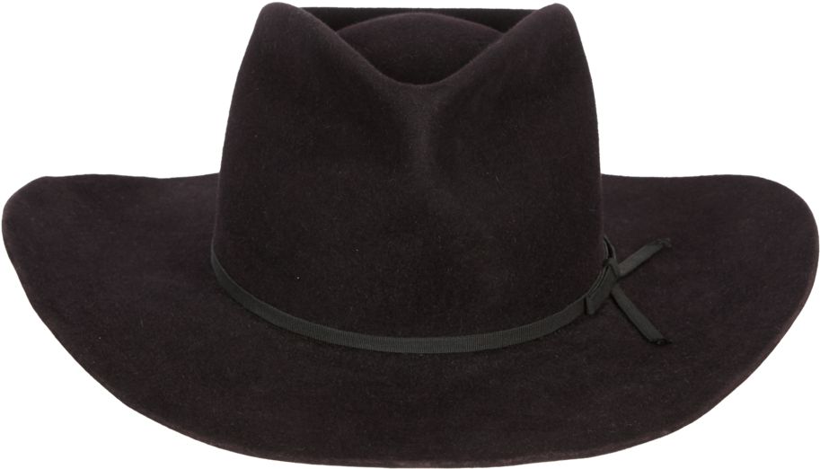 Black Cowboy Hat Product Photo PNG