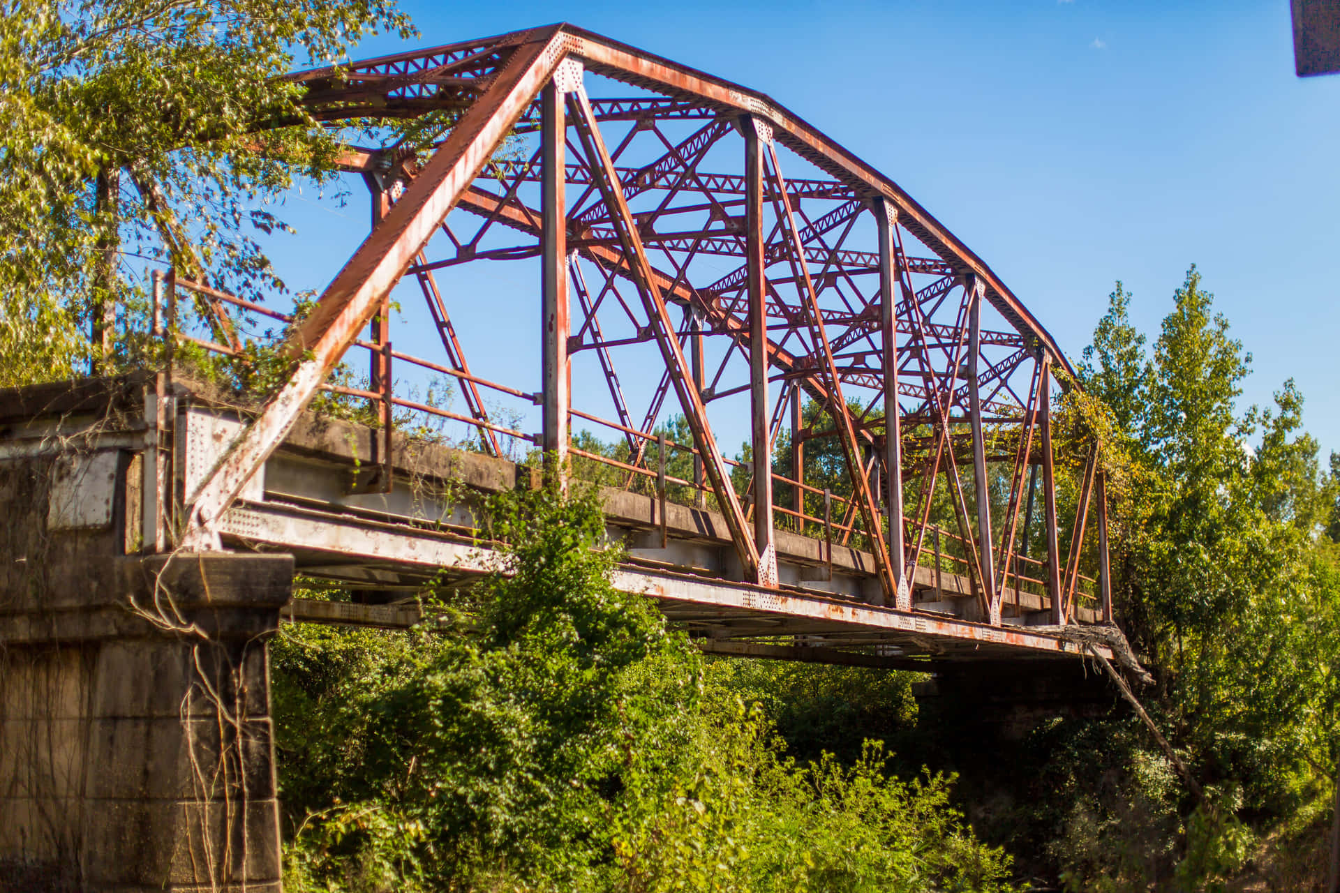 Black Creek Bridge in Mississippi Wallpaper