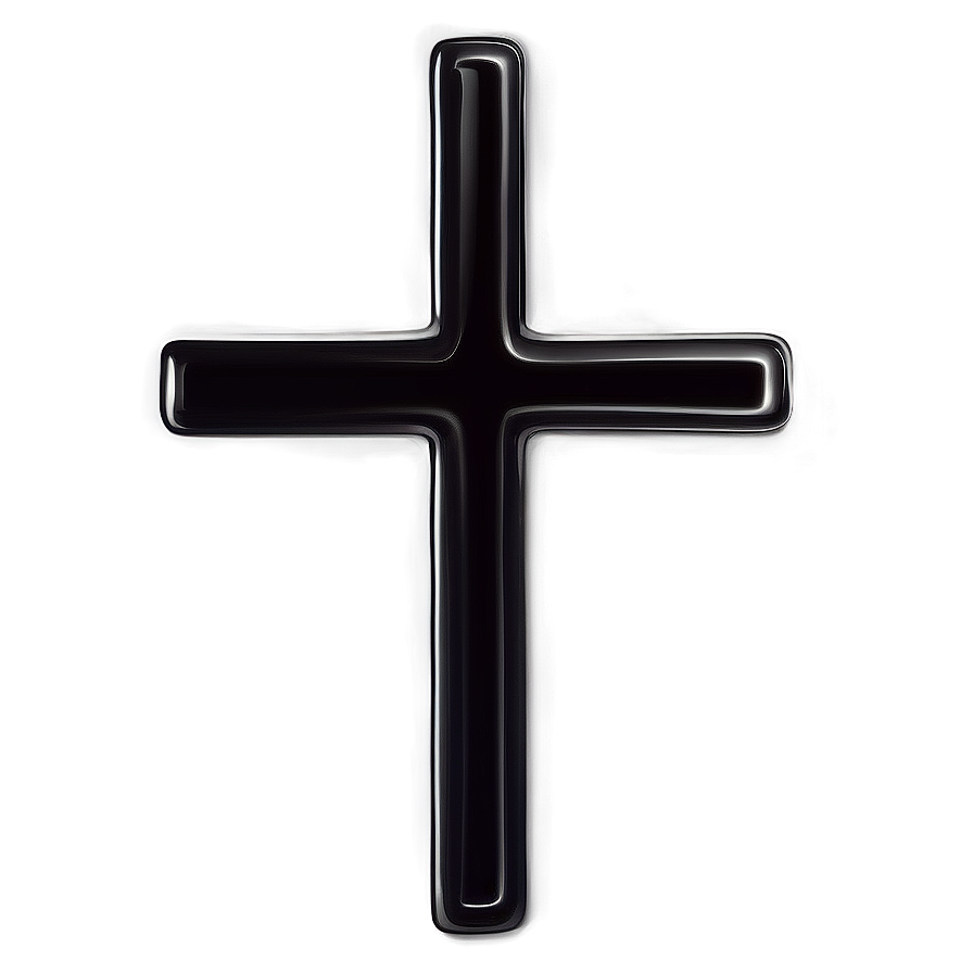 Black Cross Clipart Png Qhs24 PNG