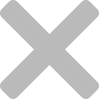 Black Cross Icon Simple Design PNG