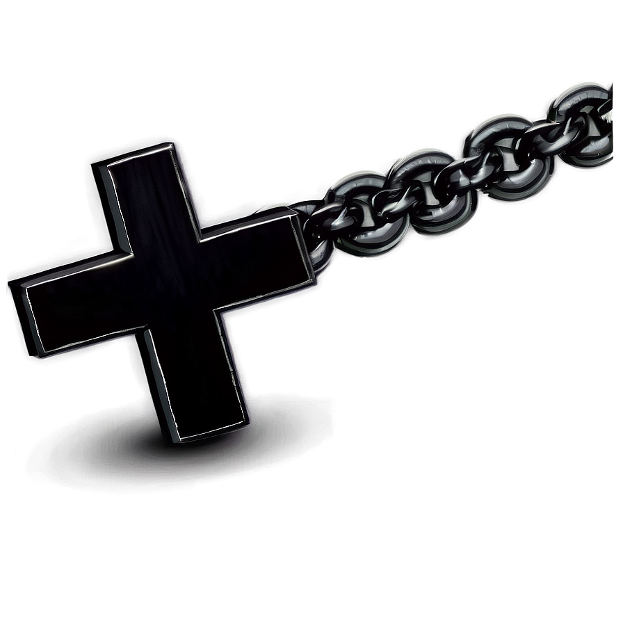 Black Cross On White Background Png Sbq PNG