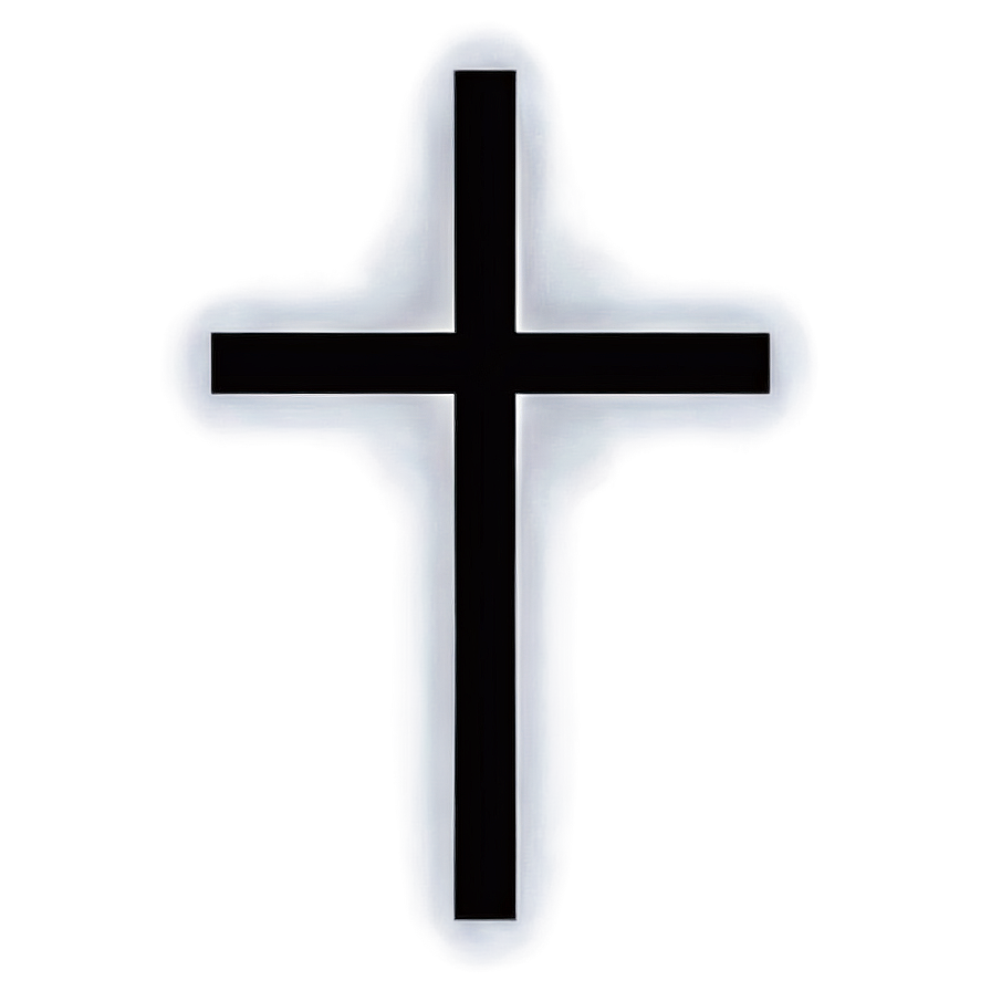 Black Cross Vector Art Png Rwx95 PNG