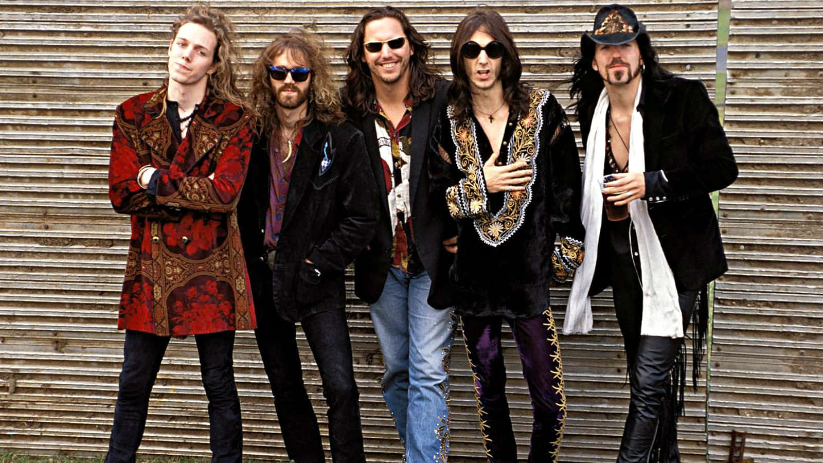 The Rock and Roll Band The Black Crowes Wallpaper