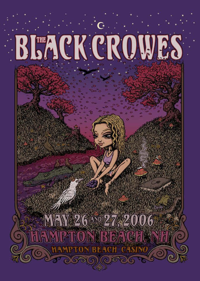 The Rock Band Black Crowes Wallpaper