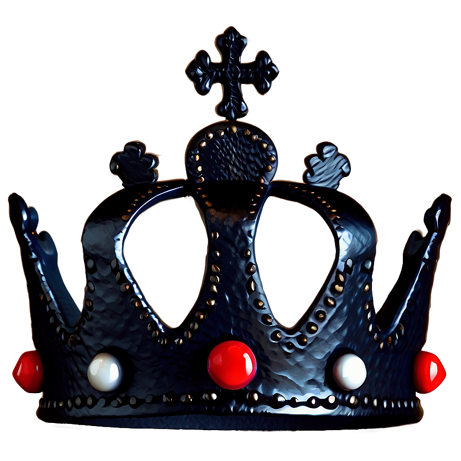 Black Crown Design Png Bye PNG
