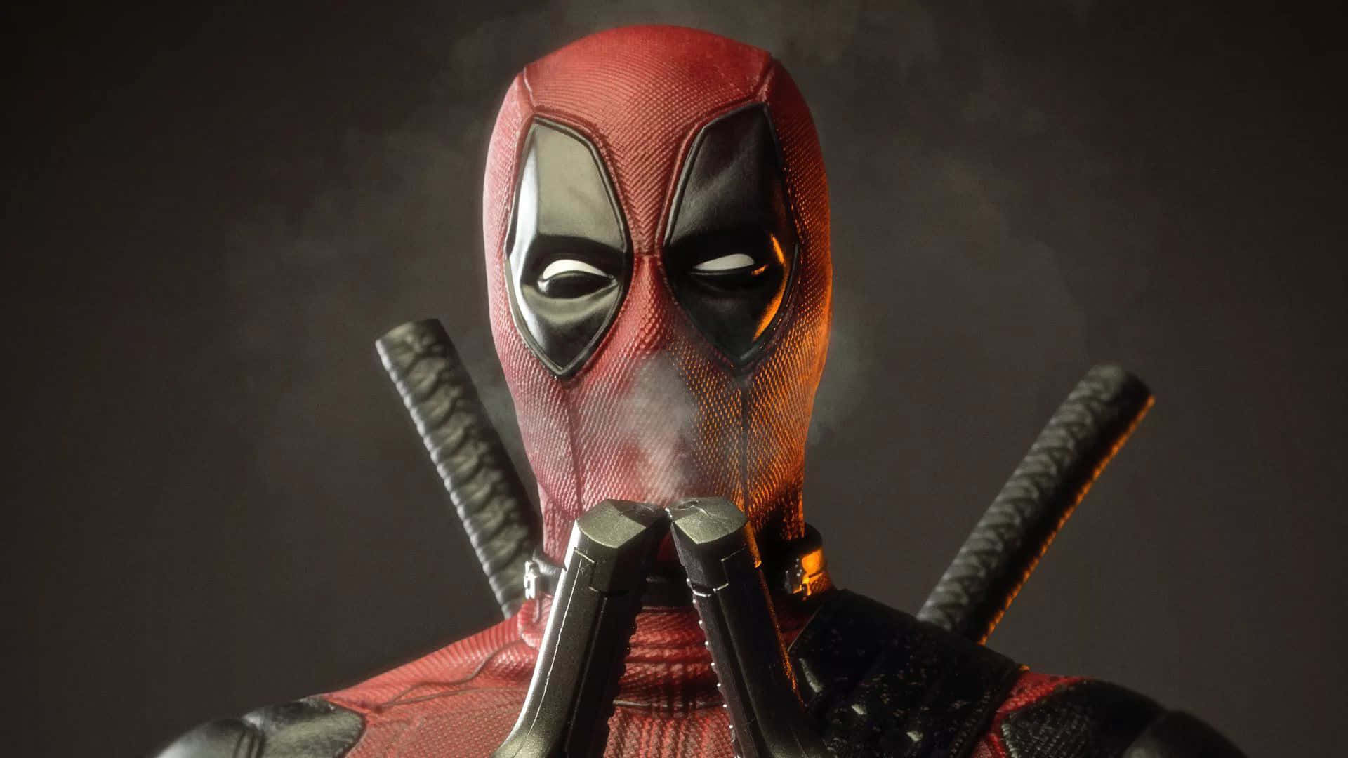 The Merc with the Mouth, Black Deadpool Wallpaper