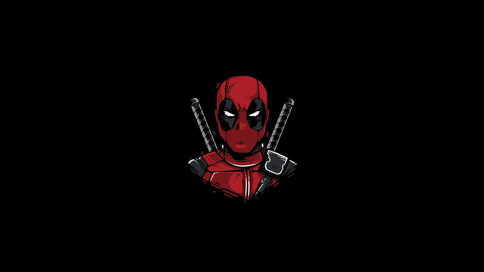 "Be yourself – even if that's a black Deadpool" Wallpaper