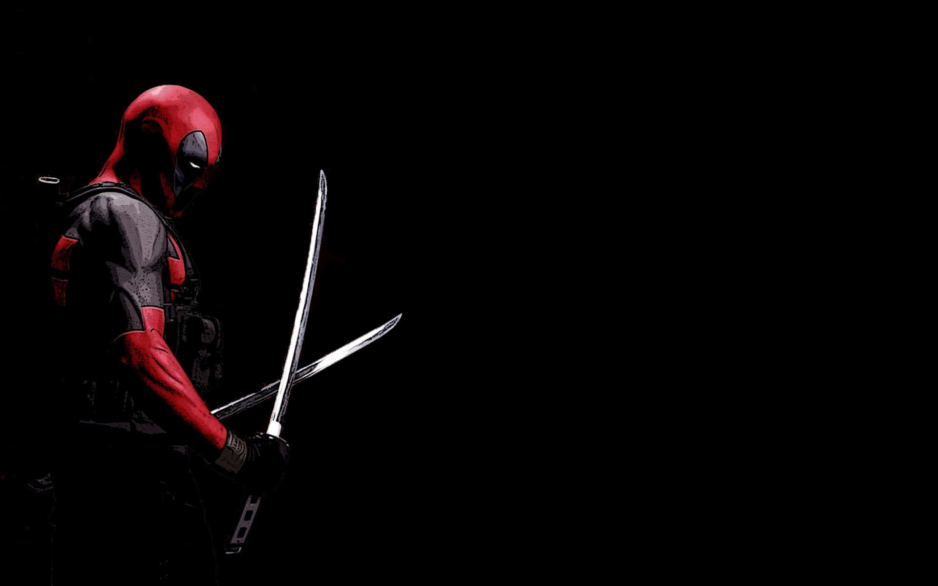 Deadpool Is Ready For Action Wallpaper