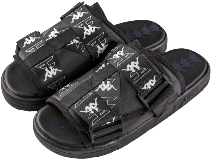 Black Designer Sandals PNG