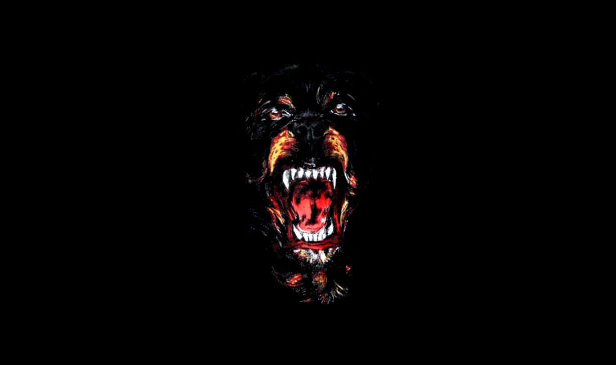Black Dope Demon's Face Wallpaper