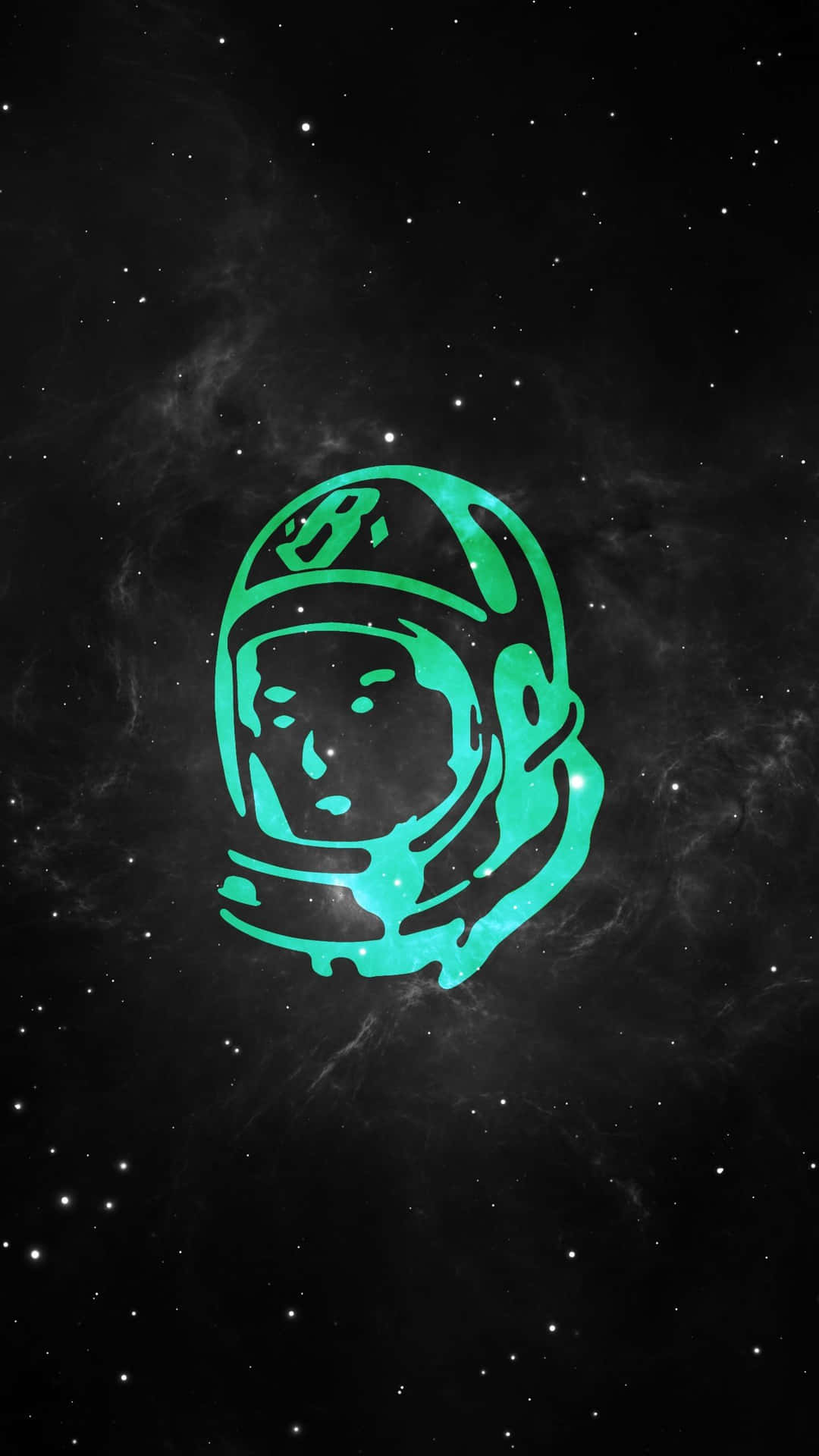 Black Dope Astronaut Helmet Wallpaper